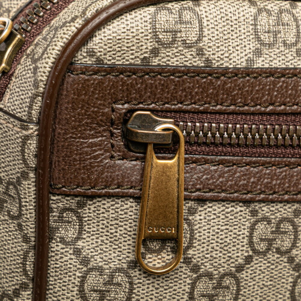 GUCCI Authentic Brown Leather Hobo Bag - Picture 5 of 10